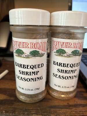 The Real River Road  New Orlean's Style BBQ Shrimp Seasoning Hard to find!2 Pack