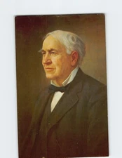 Postcard Portrait of Thomas A. Edison Painted by Ellis M. Silvette