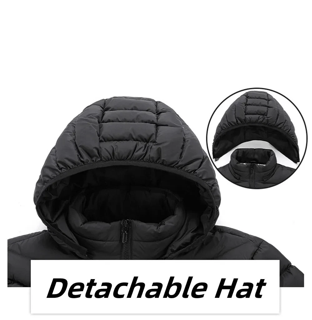 21 Areas Men Heated Jacket USB Electric Heating Vest Winter Outdoor Warm Coat - product detail image 15