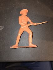Louis Marx Large 6" Rare 1964 Vintage Plastic Toy Cowboy American Wild West