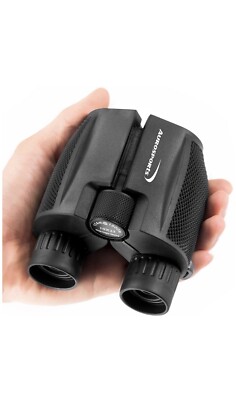 Aurosports Binoculars 10x25 Folding High Powered Clear Focus Vision