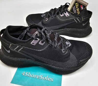 tac108　 Pegasus17 Size 8 - Nike Pegasus Trail 2 GTX Black Metallic Dark Grey