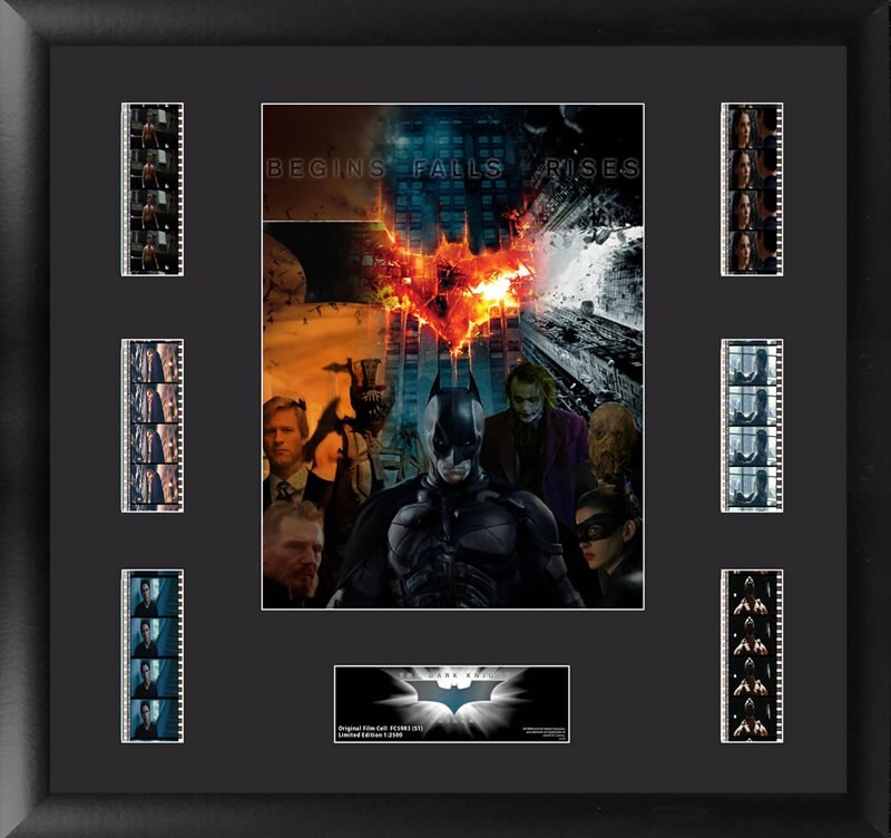 Genuine Film Cell Batman The Dark Knight Trilogy Montage