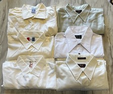 Lot Of 6 Vintage Dress Shirts X-Large