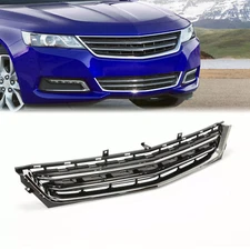 For Chevrolet Impala 2014-2020 15 16 Chrome Front Bumper Lower Grille ABS Grill
