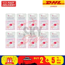 10 X Carnation Footcare Corn Caps 5's Medicated Plasters