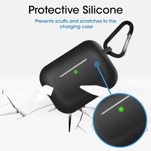 TechMatte Protective Silicone Case / Cover for Apple AirPods Pro Holder (2019) - Picture 4 of 5