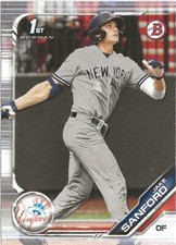 2019 Bowman Draft Jake Sanford #BD-82 RC