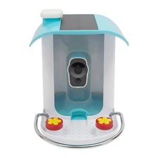 Solar Bird Feeder with Waterproof?1080p HD Camera Night Vision AI Recognition