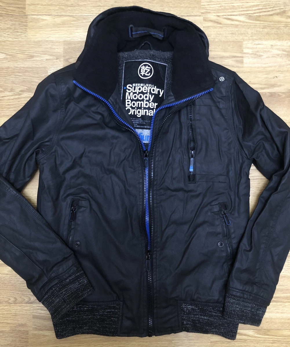 SUPERDRY Moody bomber jacket. GOOD condition. size M