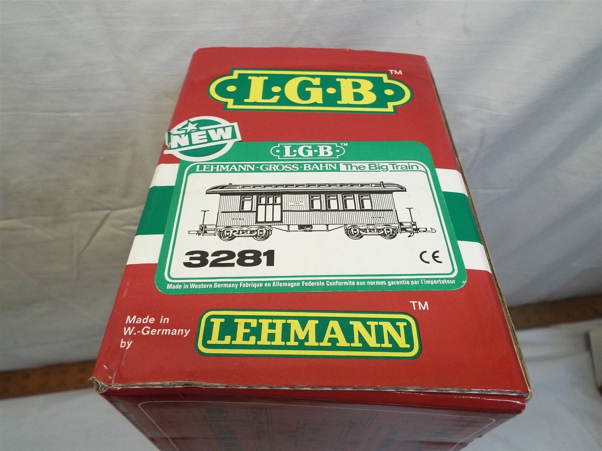 LGB PRR G Scale Baggage & Express Car Rolling Stock 3281