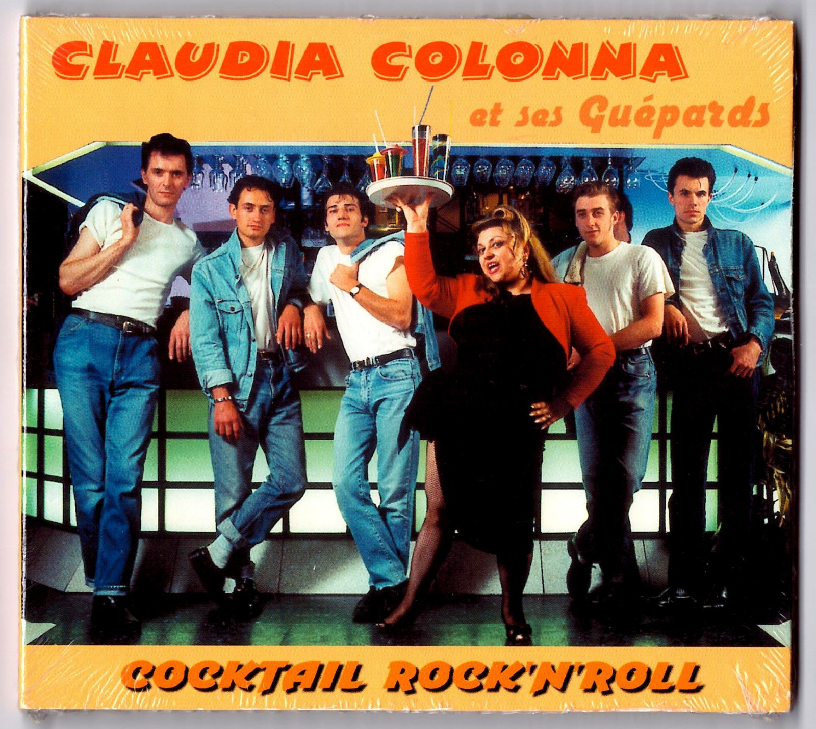 Très Rare CD Claudia Colonna "Coctail Rock'n'Roll" French Rockabilly + Carte