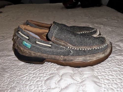 Twisted X Men's ECO TWX Slip On Driving Moccasins Moc Toe MDMS012 Size 8M New - Picture 7 of 14