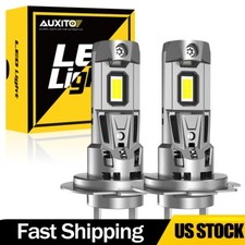 2/4X H7 LED Headlight Bulbs 6500K White High Low Beam 22000LM Ultra Bright M5S