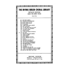 Hal Leonard Blue Skies SATB arranged by Charles Boutelle