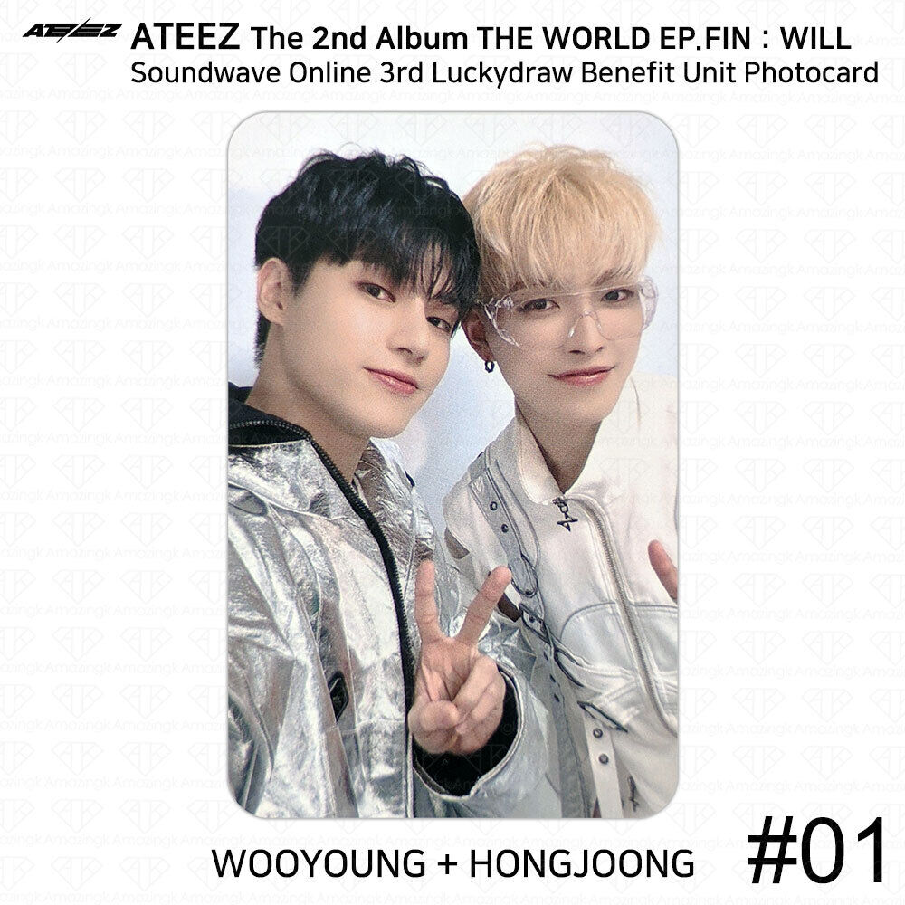 ATEEZ 2nd Album THE WORLD EP.FIN WILL Soundwave 3rd Online ATEEZ 2nd Album THE WORLD EP.FIN WILL Soundwave 3rd Online