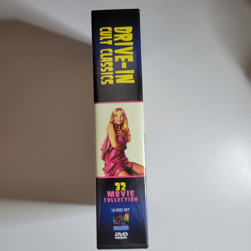 Drive-in Iconic Cult Classics 32 Movie Collection 12 Disc Set DVDs 1961-1990 - Foto 2 di 7
