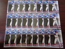 2022 Bowman Yhoswar Garcia #BP-90 1st Year ROOKIE CARD Lot of 26-PHILLIES