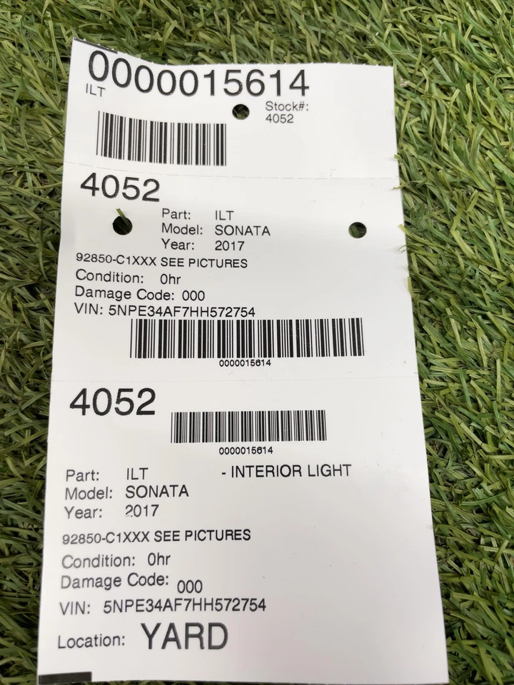 ✅ Luz interior HYUNDAI SONATA 2017 92850-C1XXX OEM Foto 4 de 4