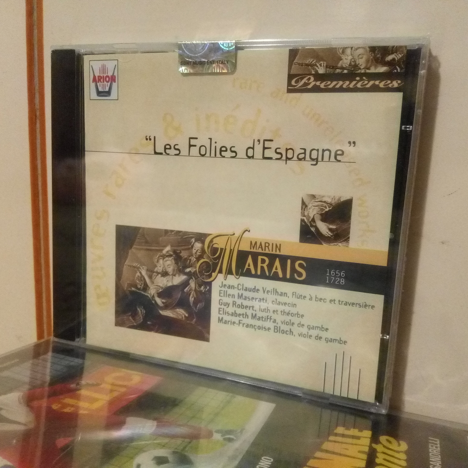 Les Folies D Espagne - Marin Marais Cd Nuovo