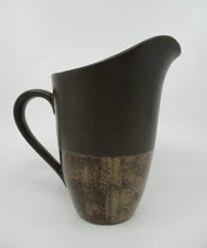 NORITAKE ELEMENTS - CEDAR - BROWN - CREAMER  5"  0309F