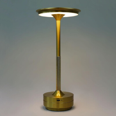 1/2Stk USB LED Tischlampe Touch Dimmbar Tischleuchte Innen/Aussen Beleuchtung DE