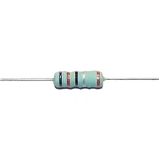 Lot of 5 Wirewound Power Resistor 0.1 ohm 1% 3W 0R1