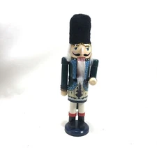 Wood Christmas Nutcracker Big Hat Head