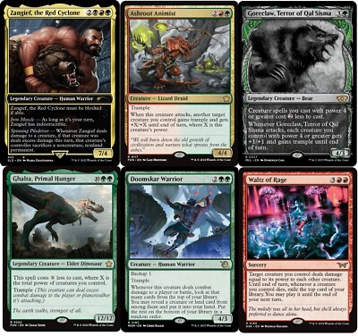 #ad Zangief the Red Cyclone Commander Deck MTG Maarika Brutal Gladiator EDH NM $80.00
