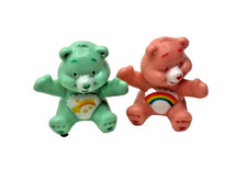 Care Bears PVC Figures Sitting Wish Bear and Cheer Bear