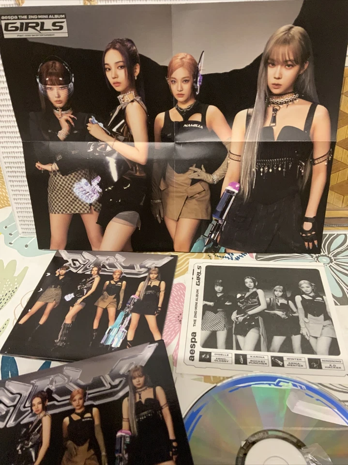 💣 GIRLS AESPA (The 2nd Mini Album + Poster +CD )🆕OPEN BOX‼️AS SHOWN‼️ Foto 2 de 4
