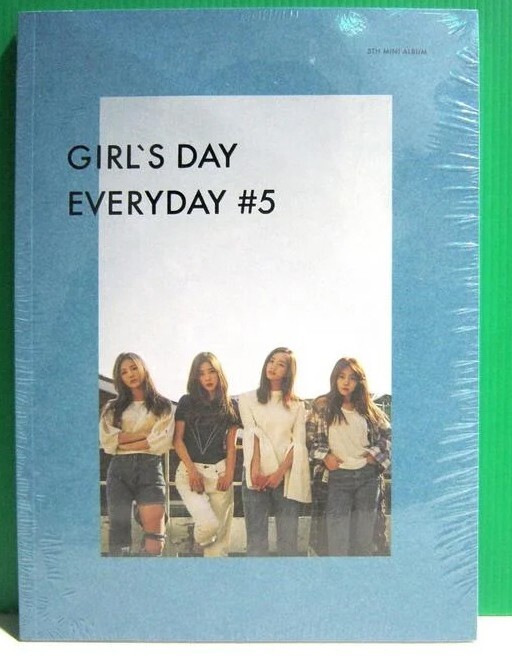 Girl's Day Official CD Everyday #5 Sealed 5th Mini Album Basses