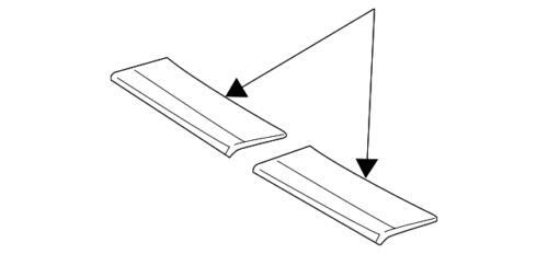 Cinta decorativa para Ford (N/P GR3Z-7620000-AC)