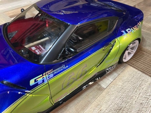 Addiction 1/10 RC Car Painted Body High grade Toyota GR Supra A90 PANDEM 260mm - Picture 7 of 9