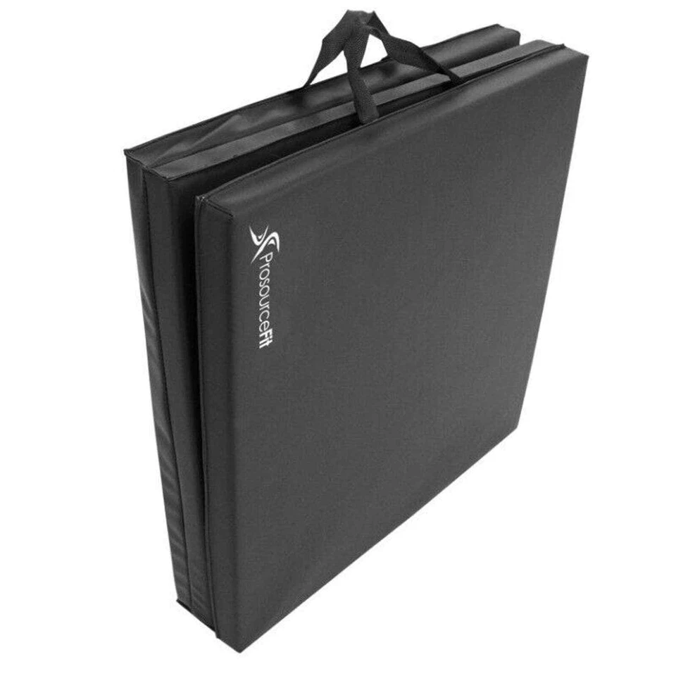 NEW 6'x2' ProsourceFit Exercise Non-Slip Tri-Fold Foam Mat For Gymnastics Yoga - Image 3 of 3