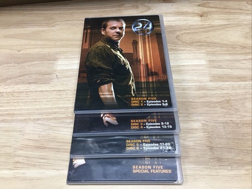 24 Seasons 1 -5 + 24:Redemption DVD Kieffer Sutherland - Picture 6 of 7
