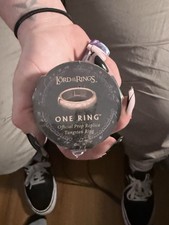 Oversized 8” Replica of The One Ring Lord of the Rings Display Piece Prop