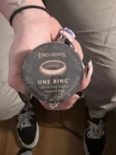 Oversized 8” Replica of The One Ring Lord of the Rings Display Piece Prop