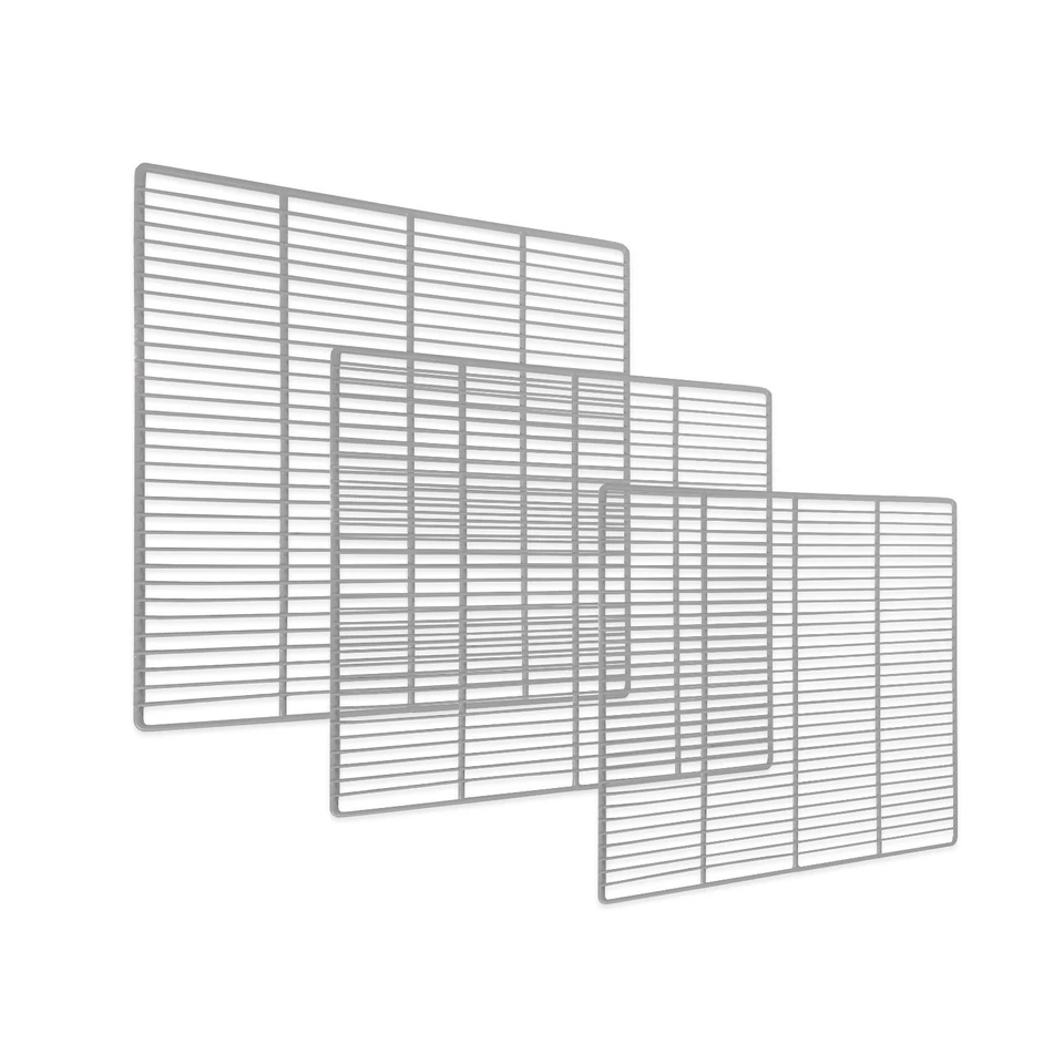 Juego de 3 estantes de alambre de acero para refrigerador y congelador comerciales reemplazados Foto 4 de 4