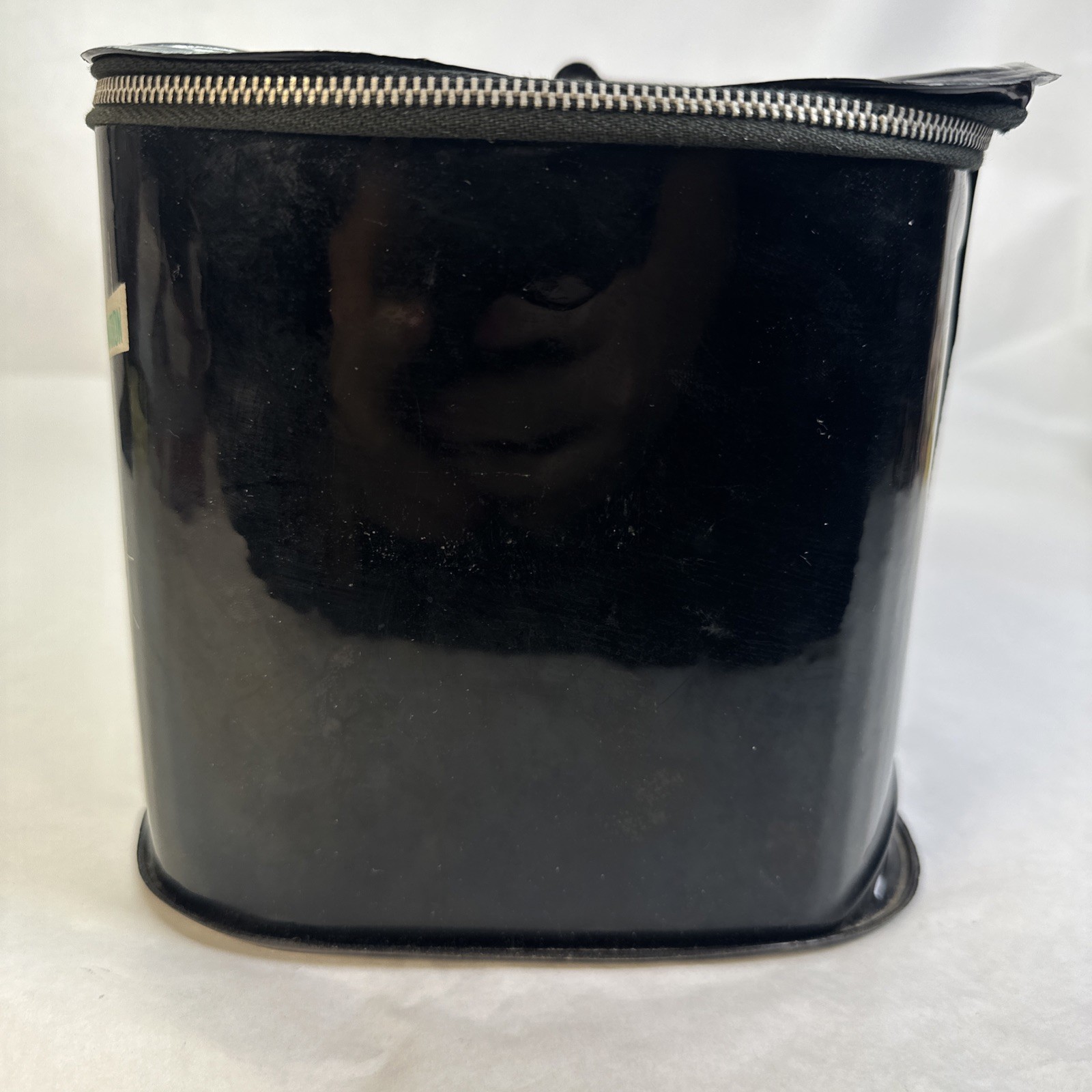 Vtg 1962 Barbie by Ponytail Train Case Mattel Zipper Doll Carry Storage