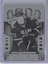 2011-12 Crown Royale Rookie Royalty Printing Plate Black 1/1 Colton Sceviour 0c3