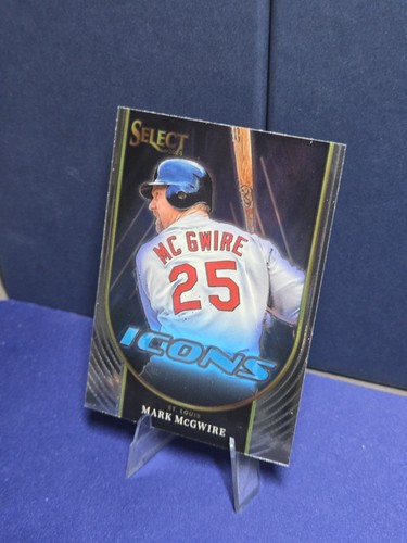 2024 Panini Select Baseball- Icons #13 Mark McGwire🔥🔥 - Picture 3 of 4