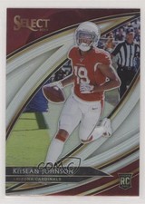 2019 Panini Select Field Level Silver Prizm Keesean Johnson #288 s5a