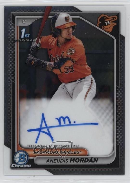 2024 Bowman Chrome Prospect Auto Aneudis Mordan #CPA-AMO