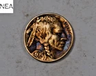 1936 Buffalo Nickel ~ Extra Fine XF/EF Toned ~ ZB902