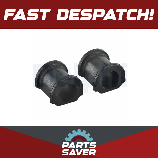 2x Anti Roll Bar Bush (pair) Front Lower TD1490W Delphi Suspension 51306S7B014