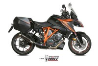 Mivv Dakar Slip-On Auspuff Schwarz Aus Edelstahl - KTM 1290 Superduke GT