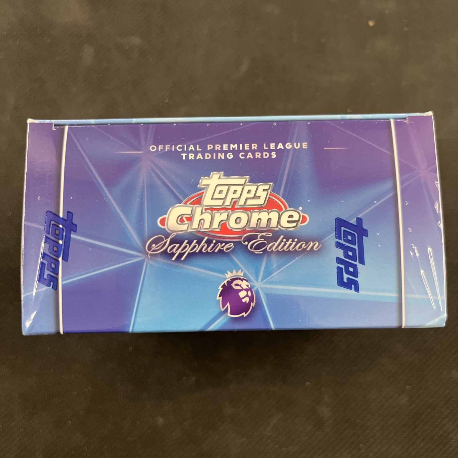 2026 Topps Chrome Premier League EPL Soccer Sapphire Edition Box 1 Auto per Box view 4