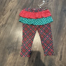 Matilda Jane Run - Run Rudolph Leggings (Christmas) - Size 12-18 Months - New