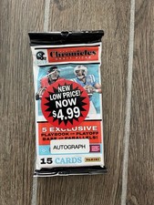 2022 Chronicles Draft Picks Football Guaranteed Auto Autograph Card HOT PACK